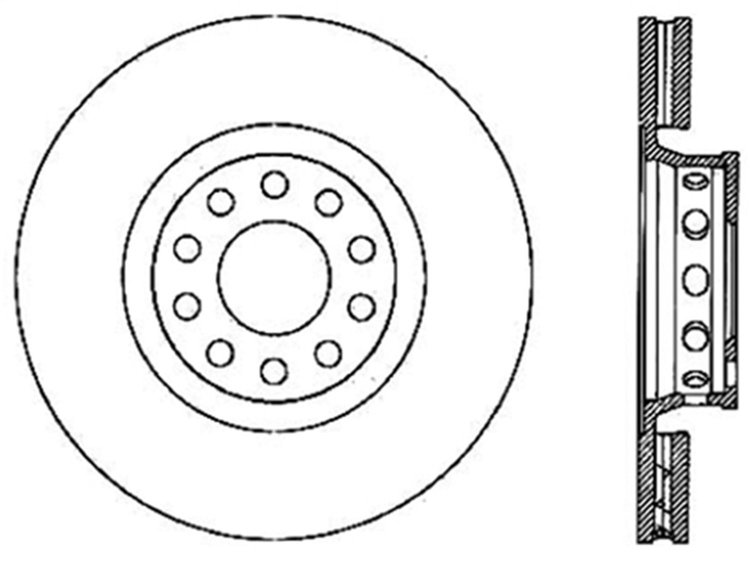 CRYO SPORT SLOTTED ROTOR