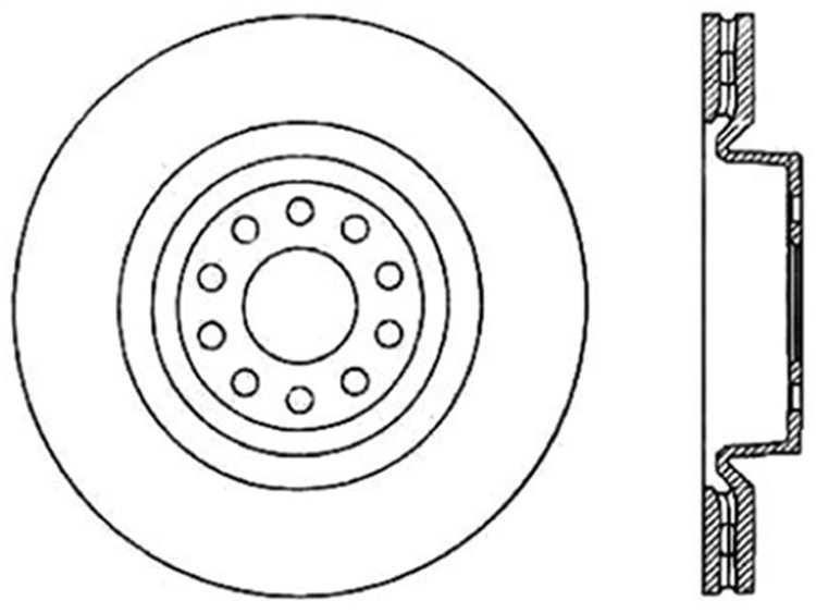 CRYO SPORT SLOTTED ROTOR