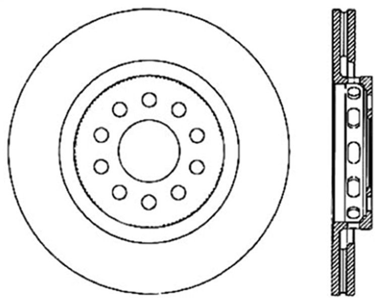 CRYO SPORT SLOTTED ROTOR