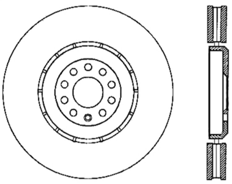 CRYO SPORT SLOTTED ROTOR