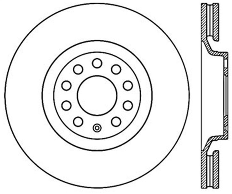 CRYO SPORT SLOTTED ROTOR