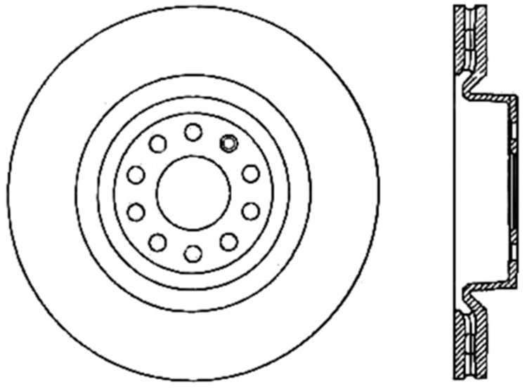 CRYO SPORT SLOTTED ROTOR
