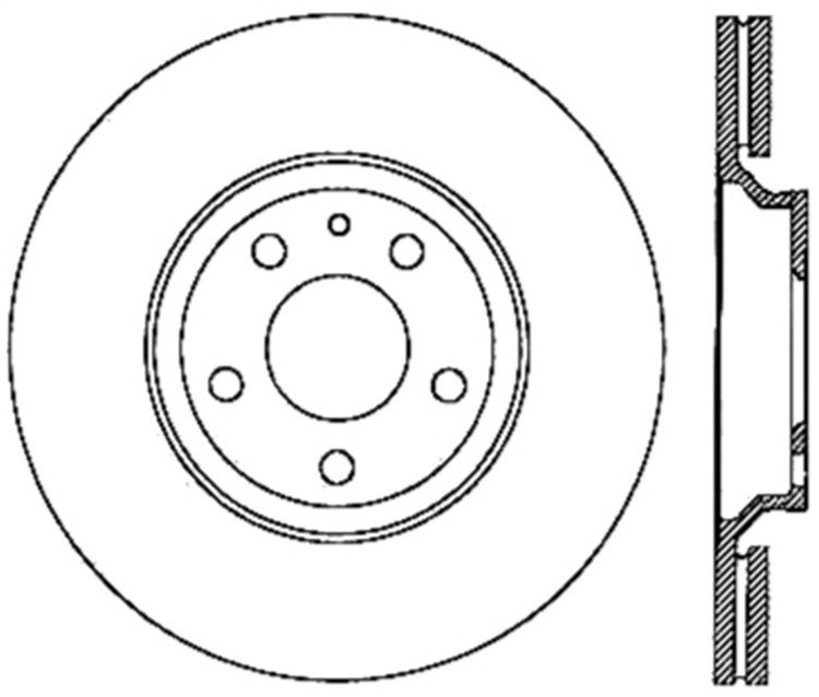 CRYO SPORT SLOTTED ROTOR
