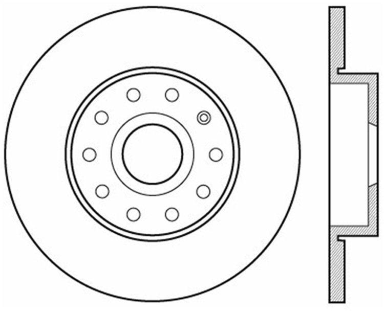 CRYO SPORT SLOTTED ROTOR