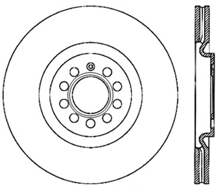 CRYO SPORT SLOTTED ROTOR