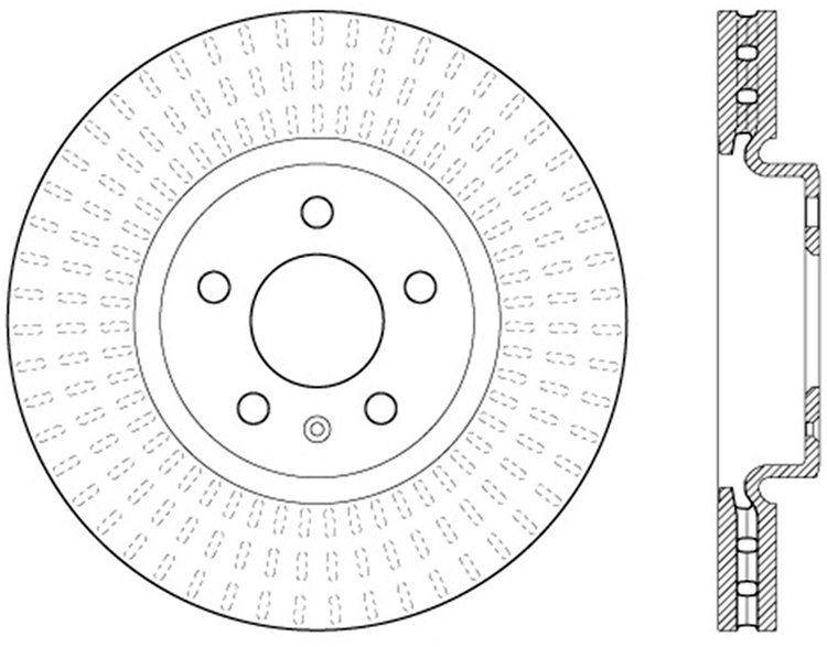 CRYO SPORT SLOTTED ROTOR