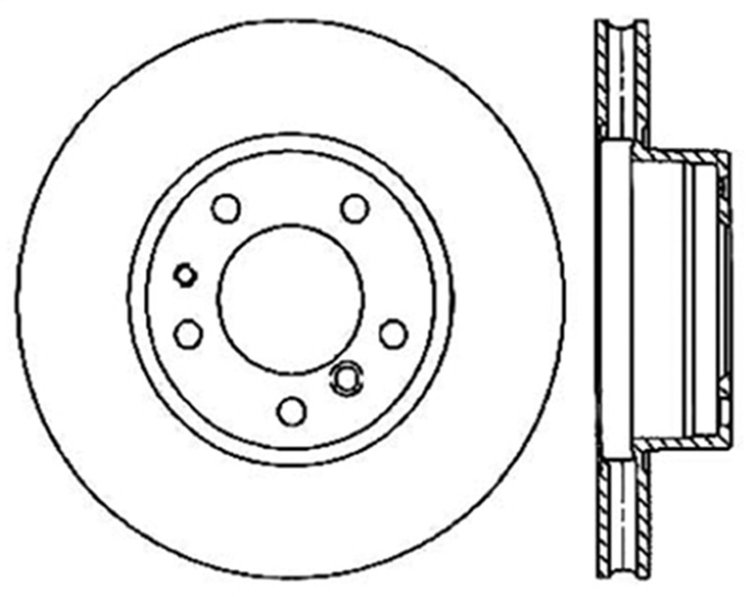 CRYO SPORT SLOTTED ROTOR