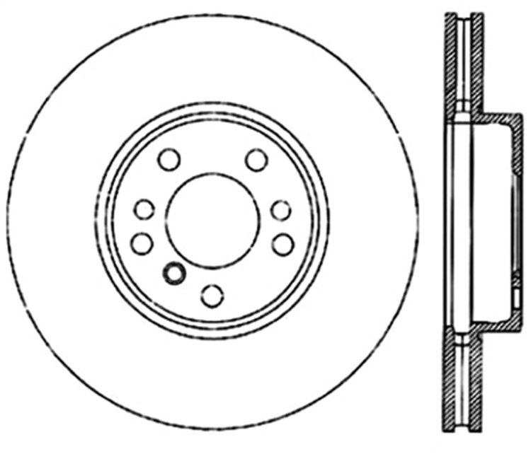 CRYO SPORT SLOTTED ROTOR