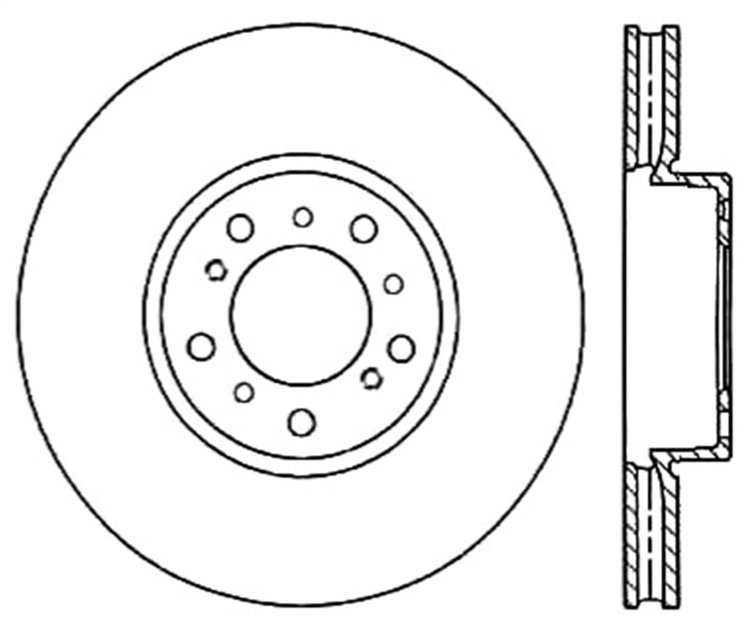 CRYO SPORT SLOTTED ROTOR