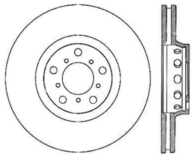 CRYO SPORT SLOTTED ROTOR