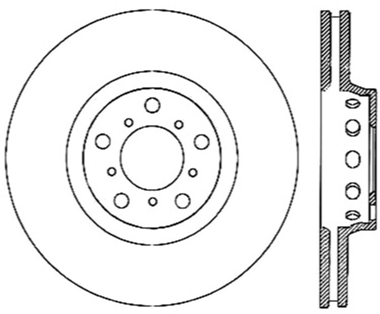 CRYO SPORT SLOTTED ROTOR