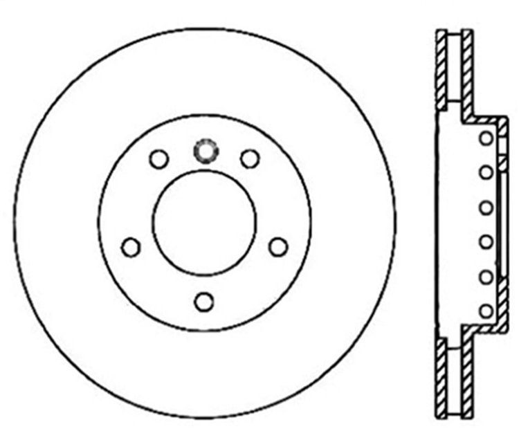 CRYO SPORT SLOTTED ROTOR
