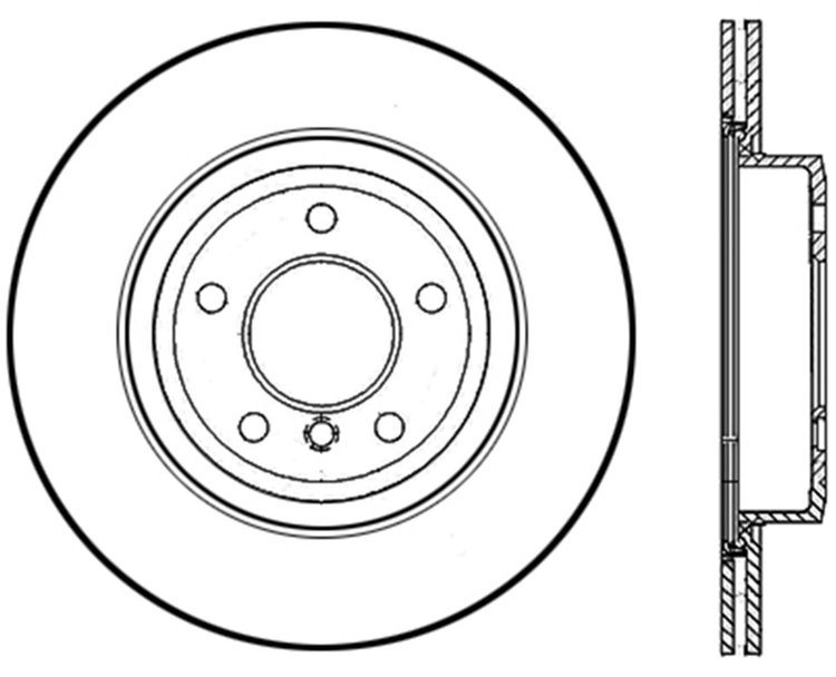 Sport Slotted Rotor Right
