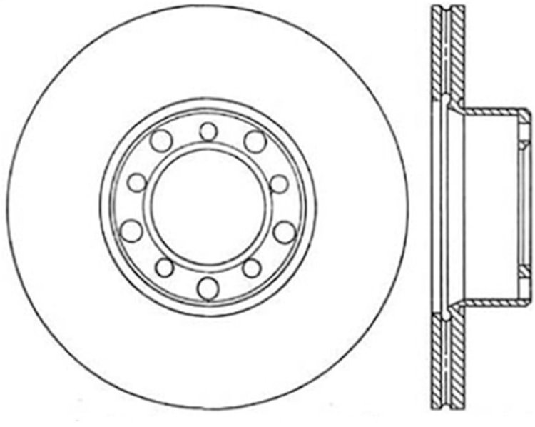 CRYO SPORT SLOTTED ROTOR