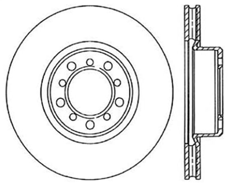 CRYO SPORT SLOTTED ROTOR