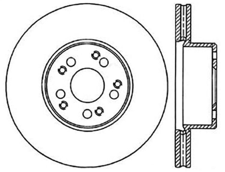 CRYO SPORT SLOTTED ROTOR