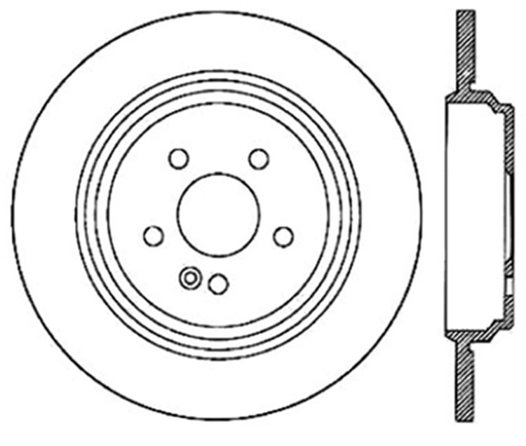Sport Slotted Rotor Right