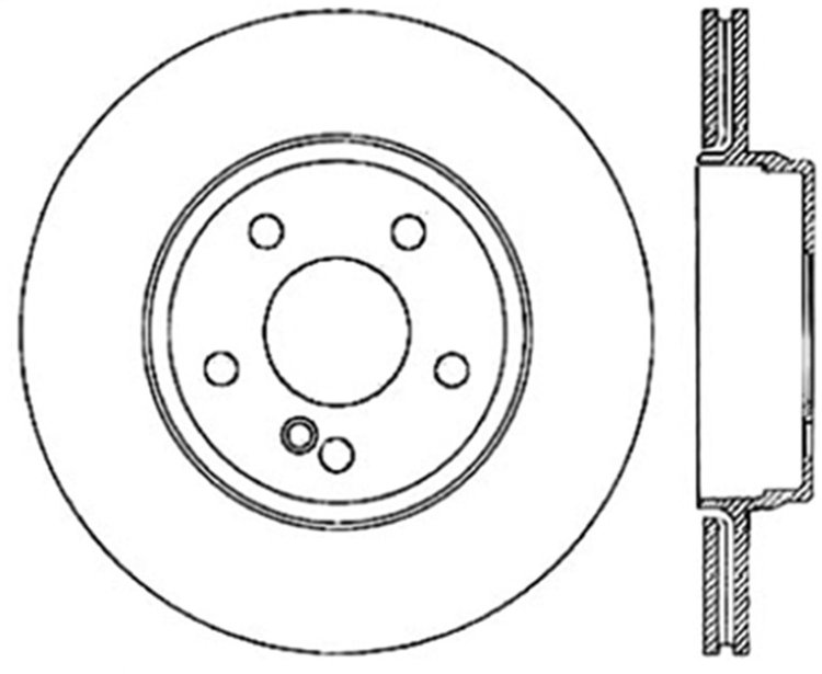 Sport Slotted Rotor Right