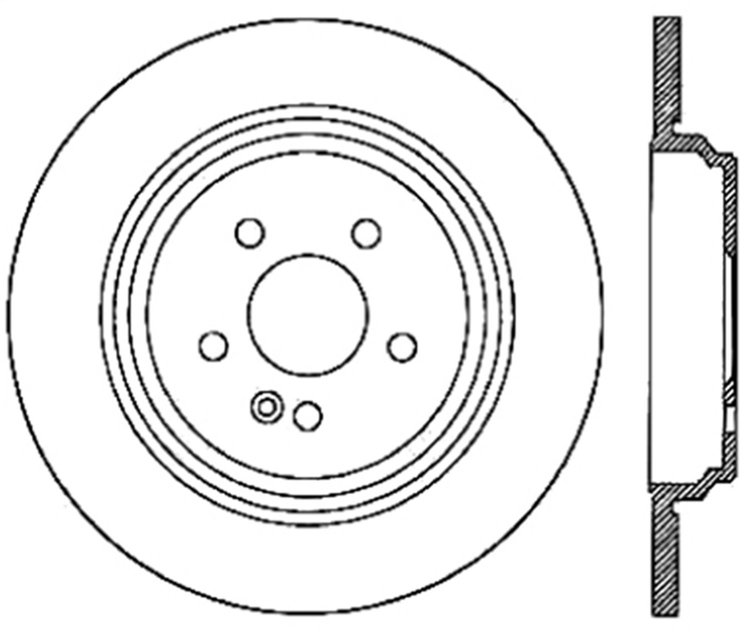 Sport Slotted Rotor Right