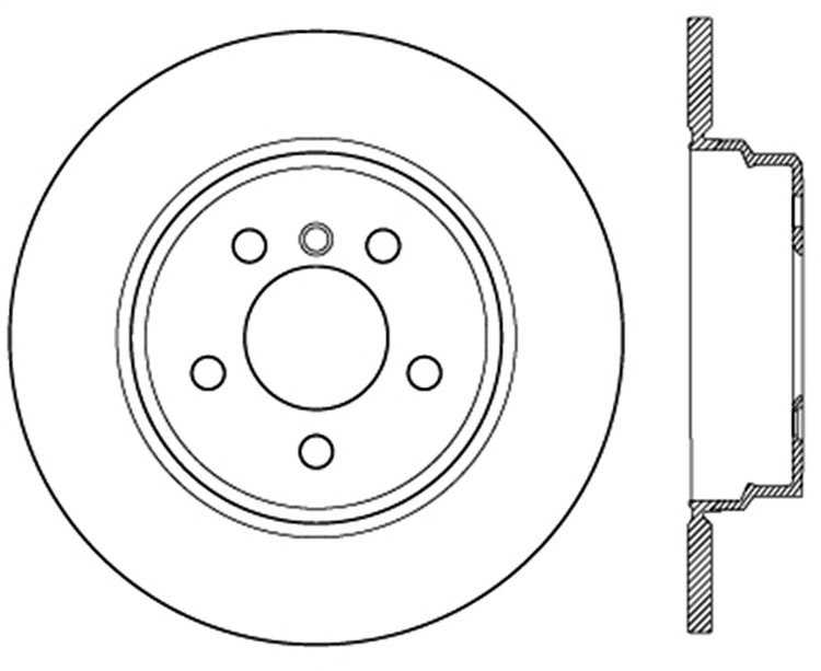 Sport Slotted Rotor Right
