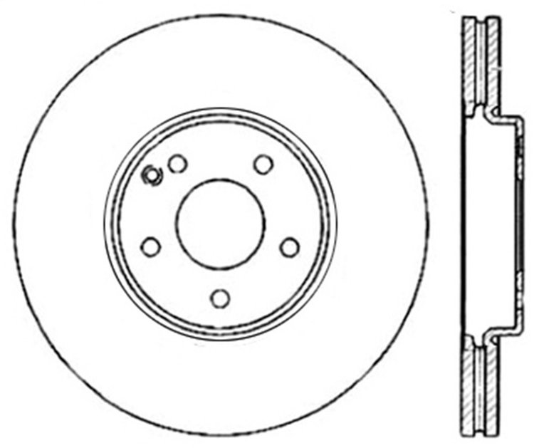 CRYO SPORT SLOTTED ROTOR