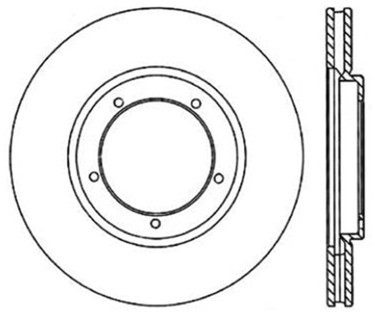 CRYO SPORT SLOTTED ROTOR