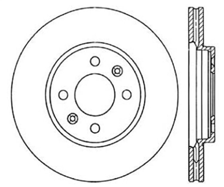CRYO SPORT SLOTTED ROTOR