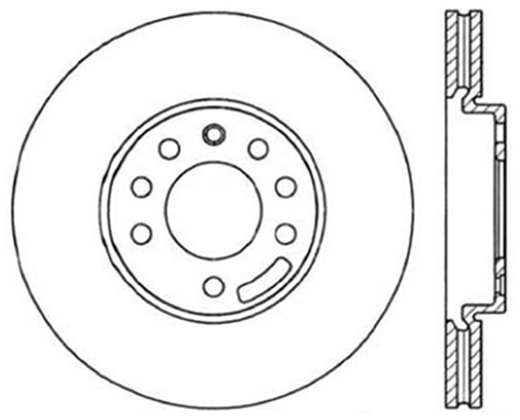 CRYO SPORT SLOTTED ROTOR