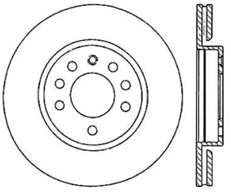 CRYO SPORT SLOTTED ROTOR