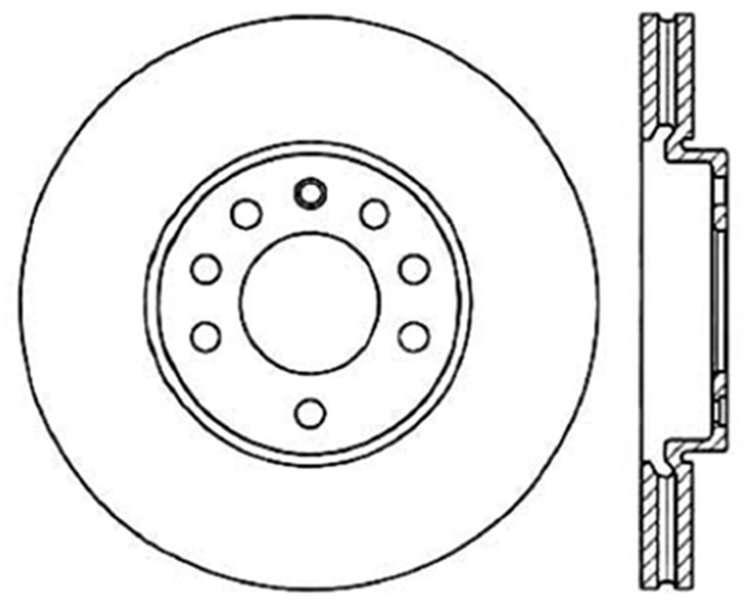 CRYO SPORT SLOTTED ROTOR