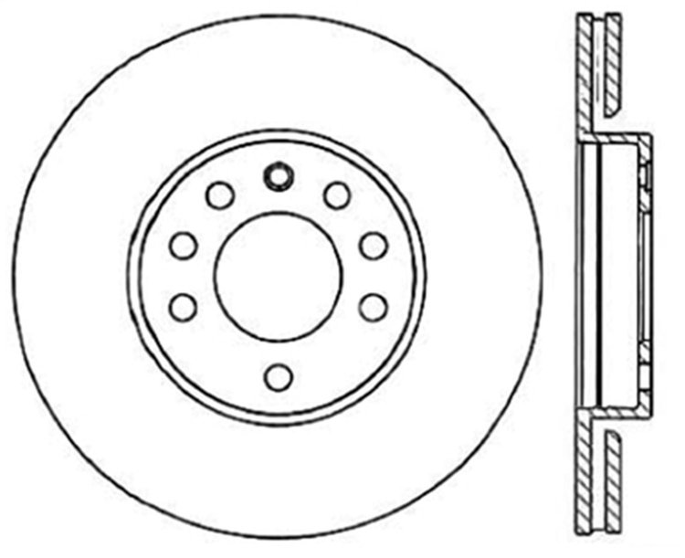CRYO SPORT SLOTTED ROTOR