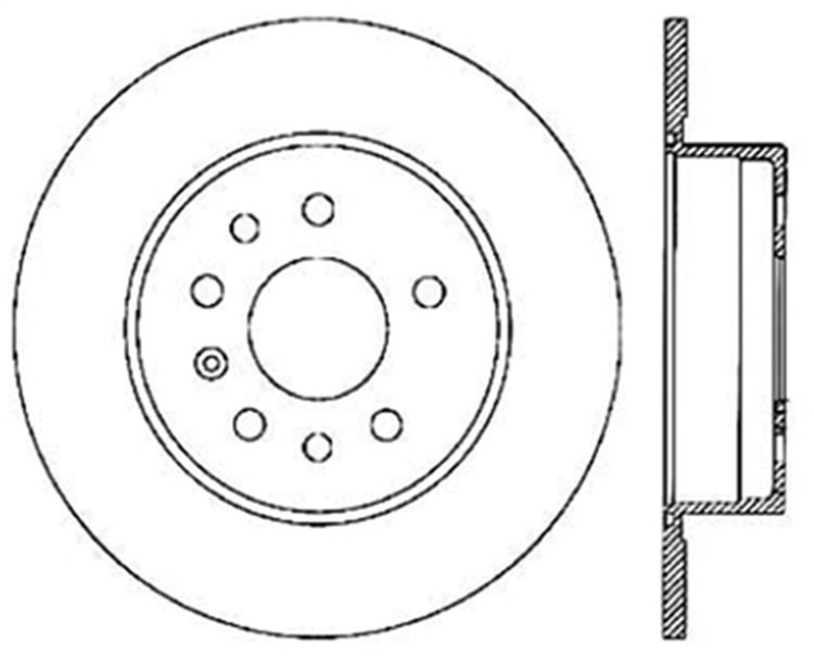 CRYO SPORT SLOTTED ROTOR