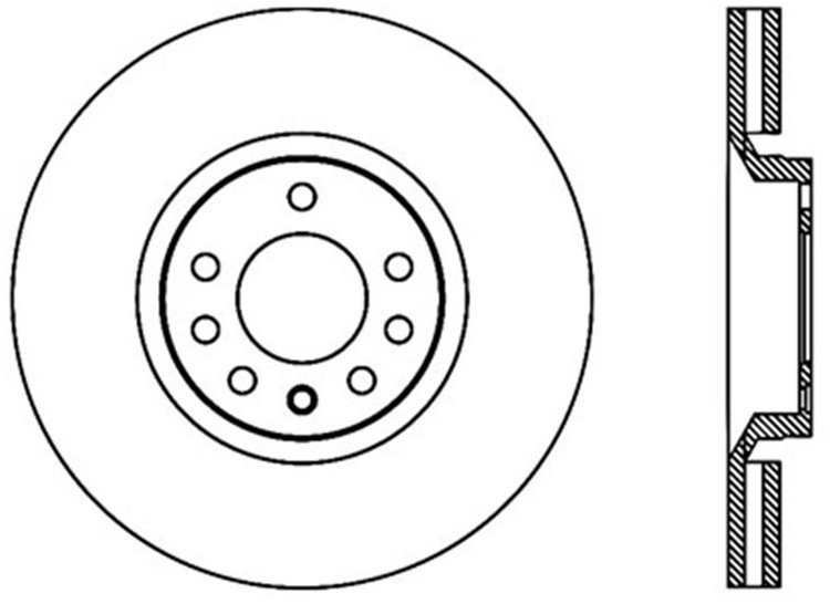 CRYO SPORT SLOTTED ROTOR