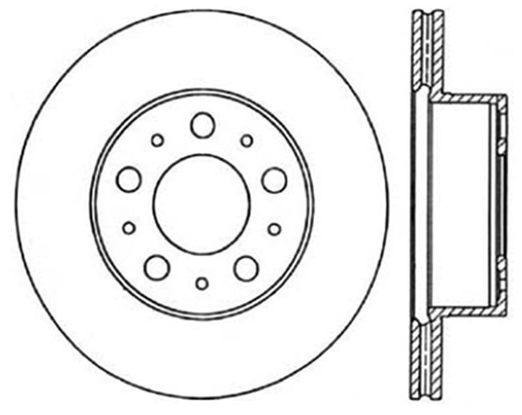 CRYO SPORT SLOTTED ROTOR