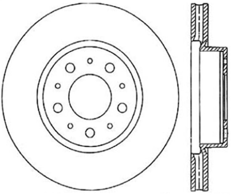 CRYO SPORT SLOTTED ROTOR