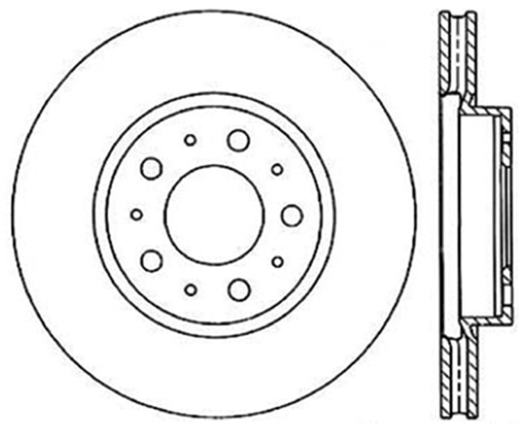 CRYO SPORT SLOTTED ROTOR