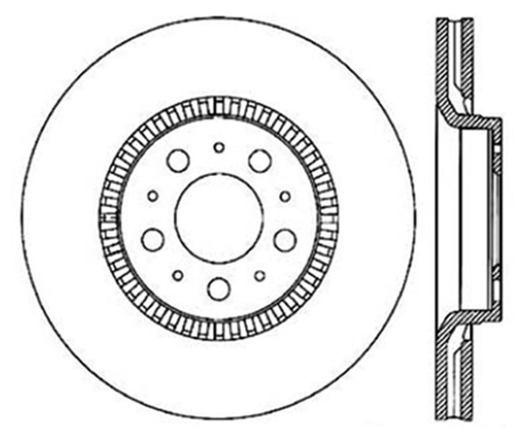 CRYO SPORT SLOTTED ROTOR