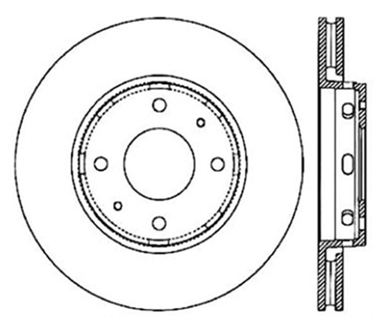 CRYO SPORT SLOTTED ROTOR