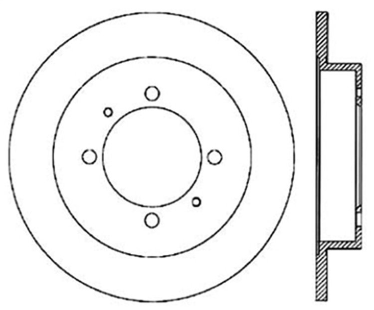 CRYO SPORT SLOTTED ROTOR