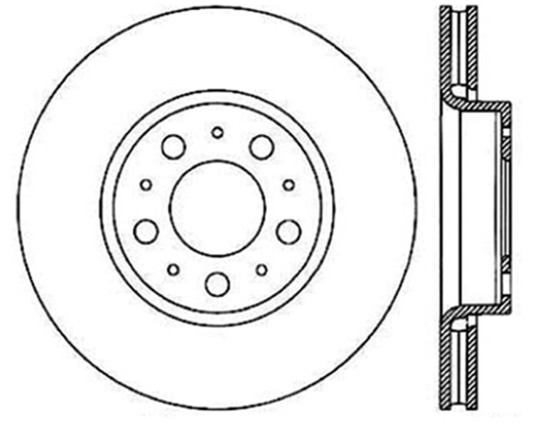 CRYO SPORT SLOTTED ROTOR