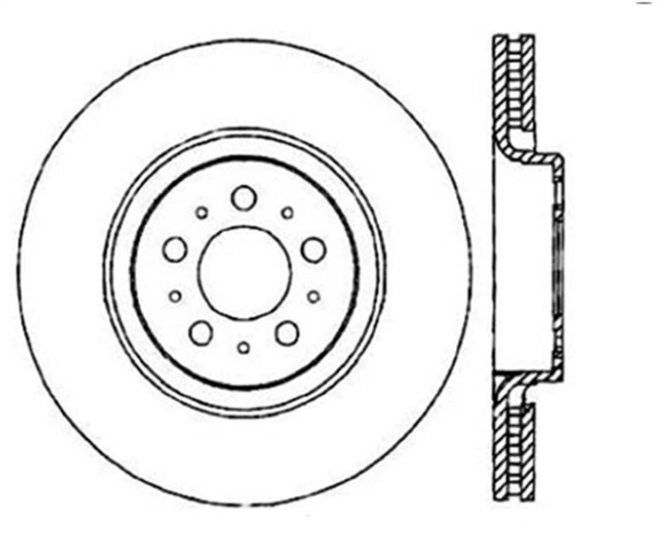 CRYO SPORT SLOTTED ROTOR