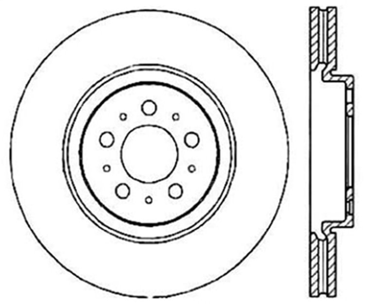 CRYO SPORT SLOTTED ROTOR