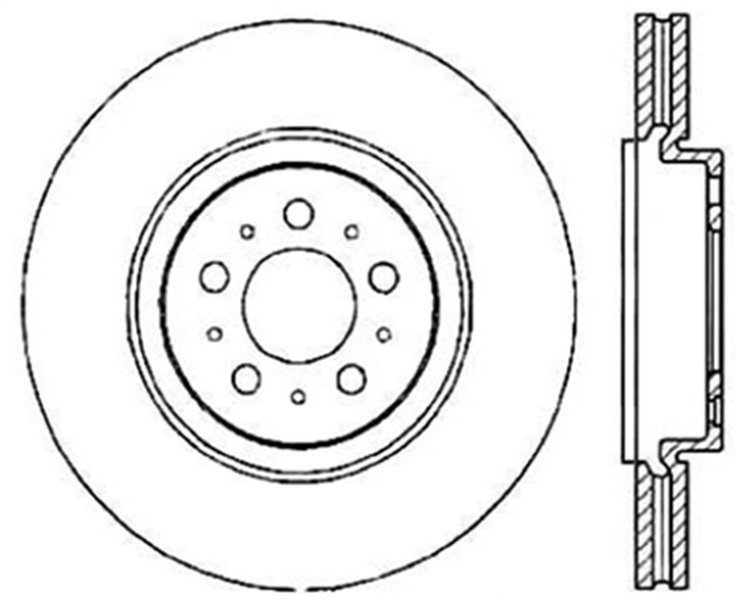 CRYO SPORT SLOTTED ROTOR