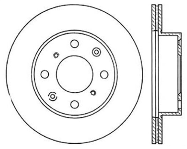 CRYO SPORT SLOTTED ROTOR