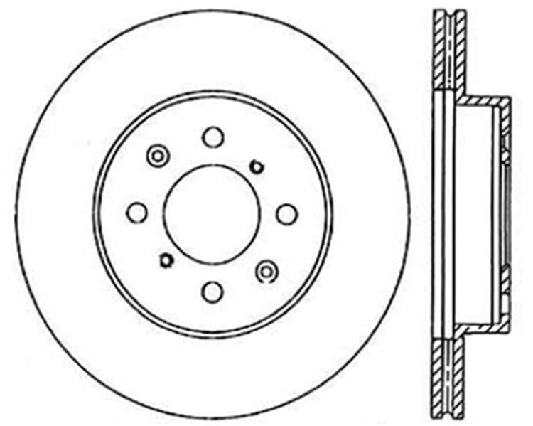 CRYO SPORT SLOTTED ROTOR