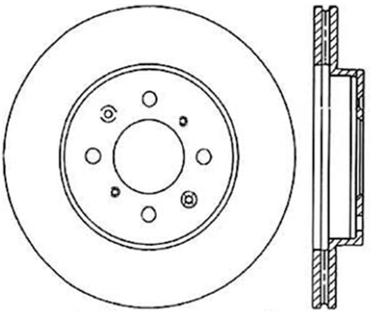 CRYO SPORT SLOTTED ROTOR
