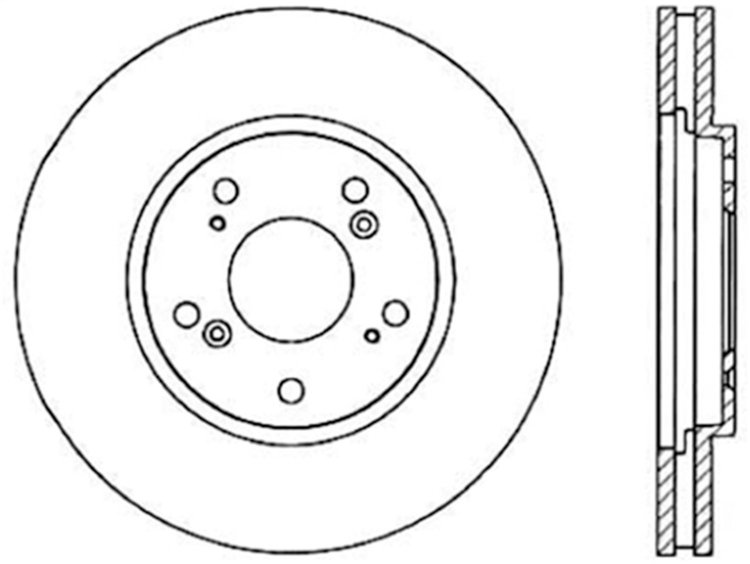 CRYO SPORT SLOTTED ROTOR