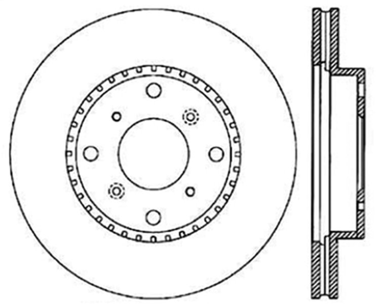 CRYO SPORT SLOTTED ROTOR