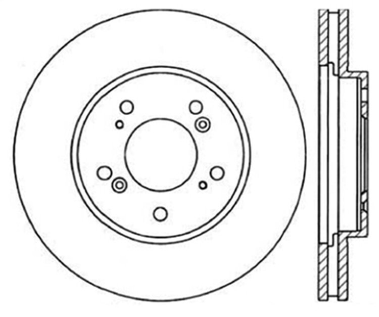 CRYO SPORT SLOTTED ROTOR