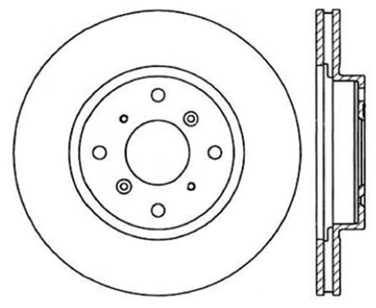 CRYO SPORT SLOTTED ROTOR
